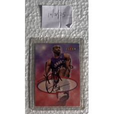 Fleer Vince Carter Autographed 2000 NBA Card