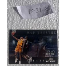 UD Kobe Bryant MVP Theatre 2000 NBA Card