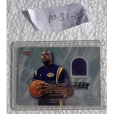 Fleer Shaq Pre Game Warm Up 2000 NBA Card