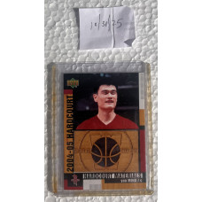 UD Yao Ming 2004 Hard Court NBA Card